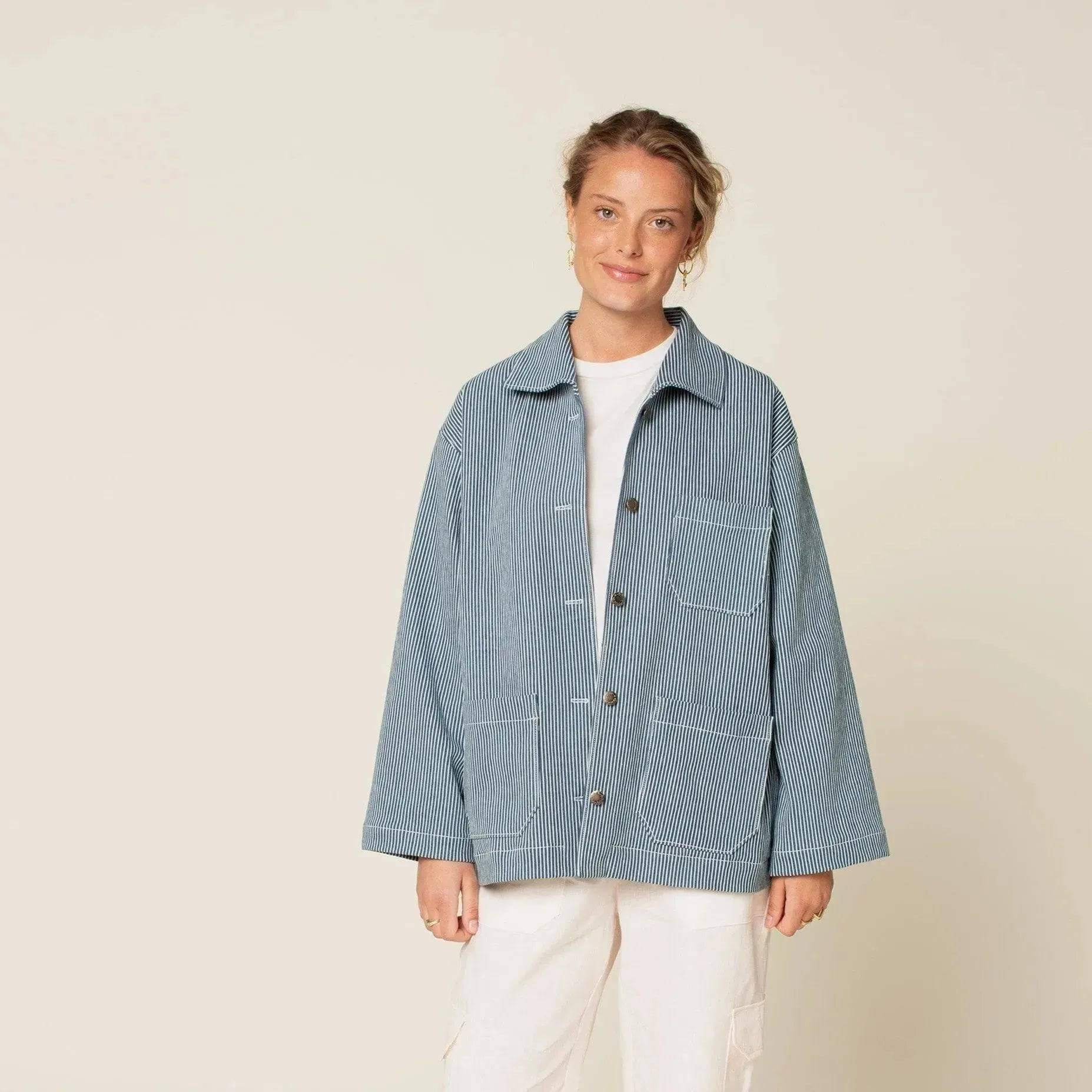 Painter jacket pattern | Wardrobe By Me - We love sewing!