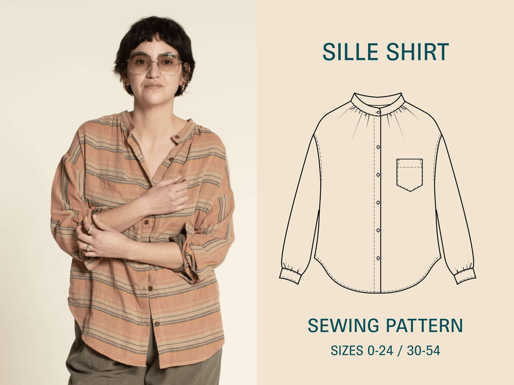 Sille Shirt Sewing Pattern Wardrobe By Me