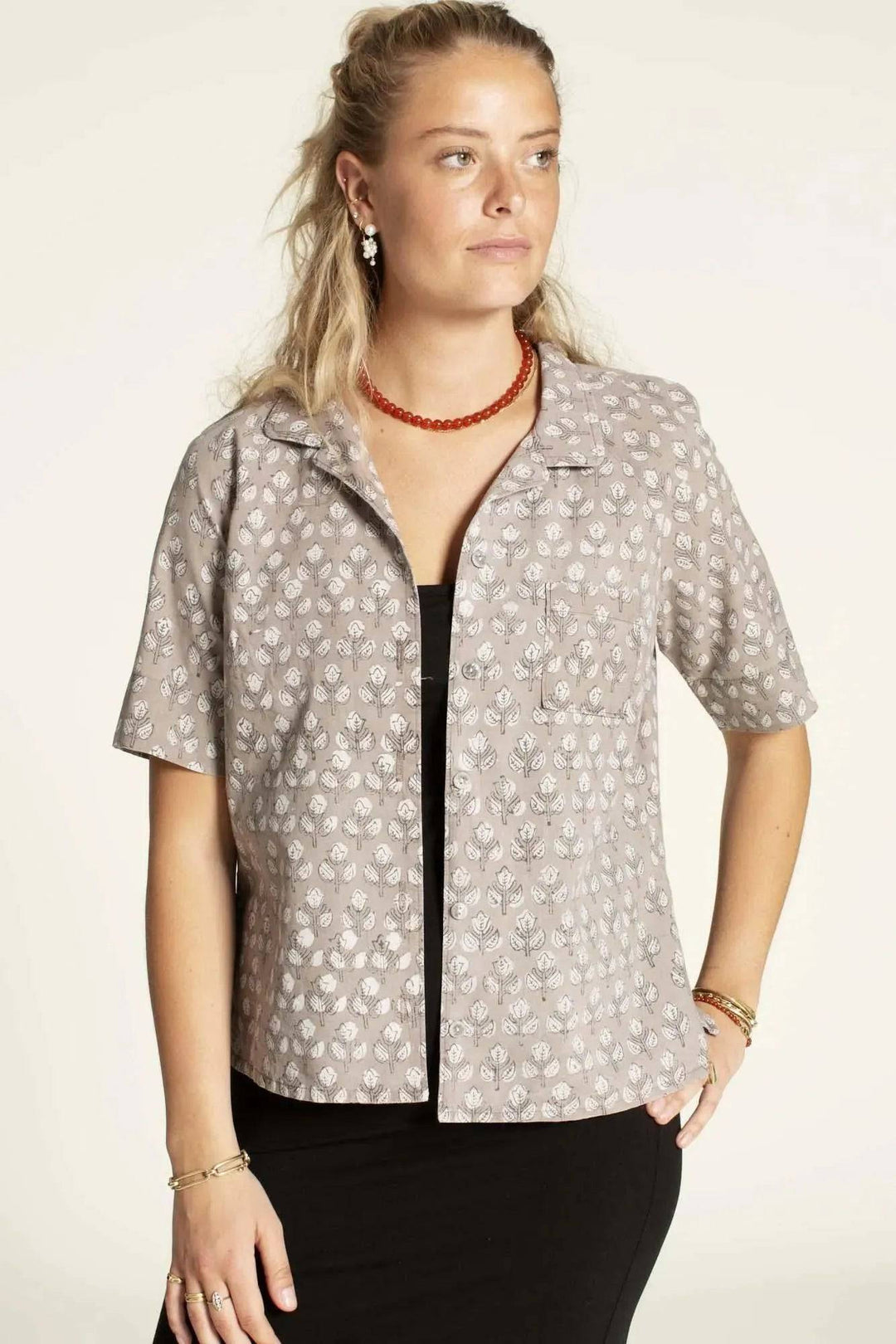 Tropicana Shirt Sewing Pattern - Wardrobe By Me