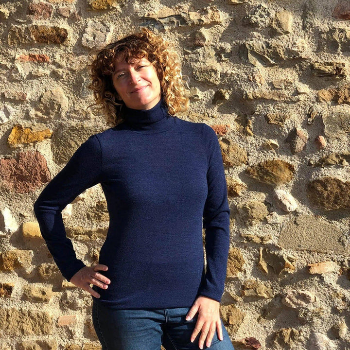 Trudy Turtleneck Tshirt Sewing Pattern - Wardrobe By Me