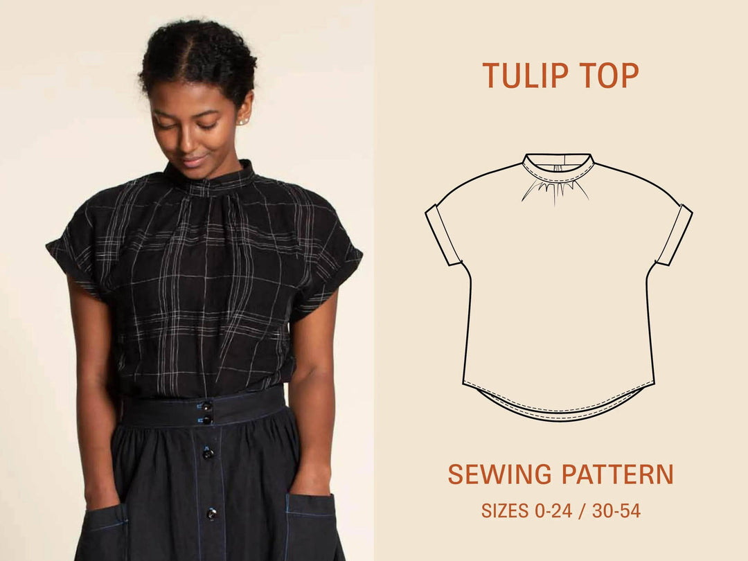 Tulip Top Sewing Pattern - Wardrobe By Me