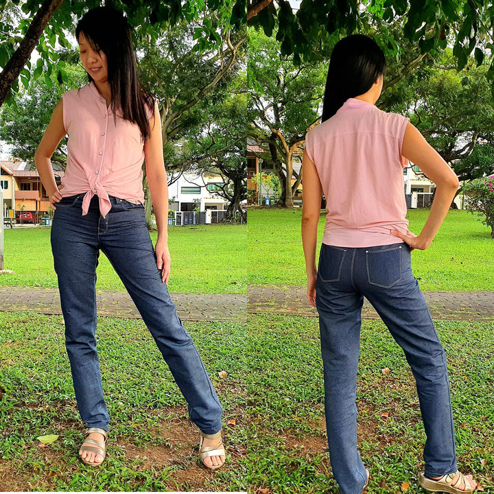 Women's Five Pocket Jeans #1 sewing pattern - Wardrobe By Me